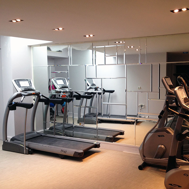 Bespoke gym mirrors in London