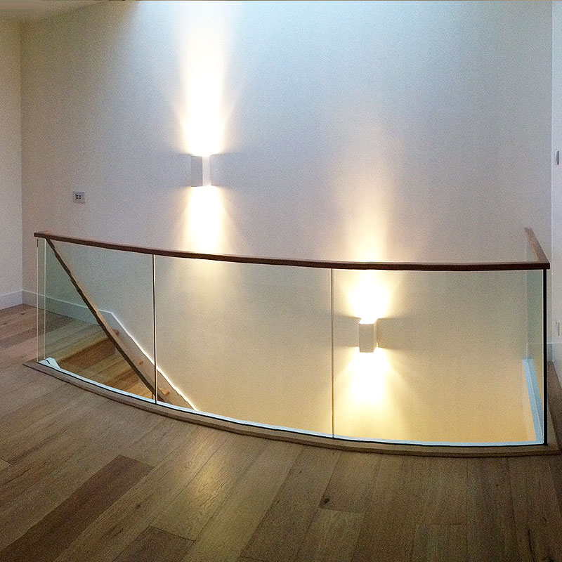 Glass balustrade in Chiswick