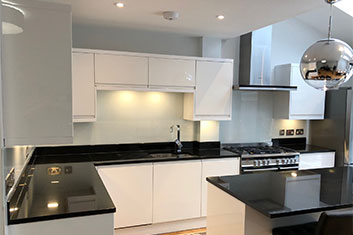 kitchen splashbacks in London