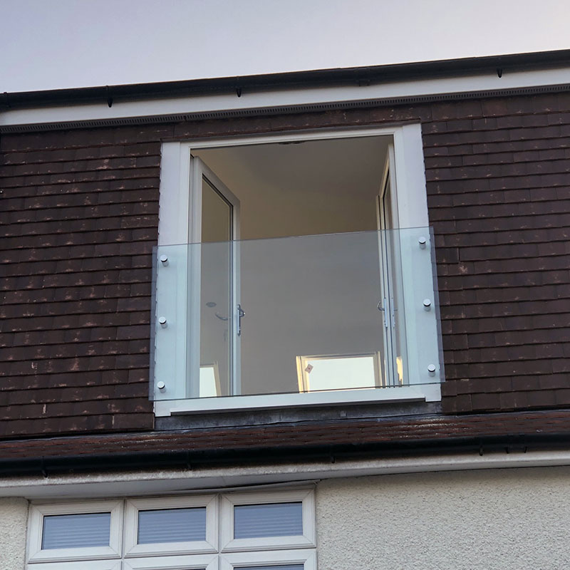 bespoke glass balustrades Chiswick