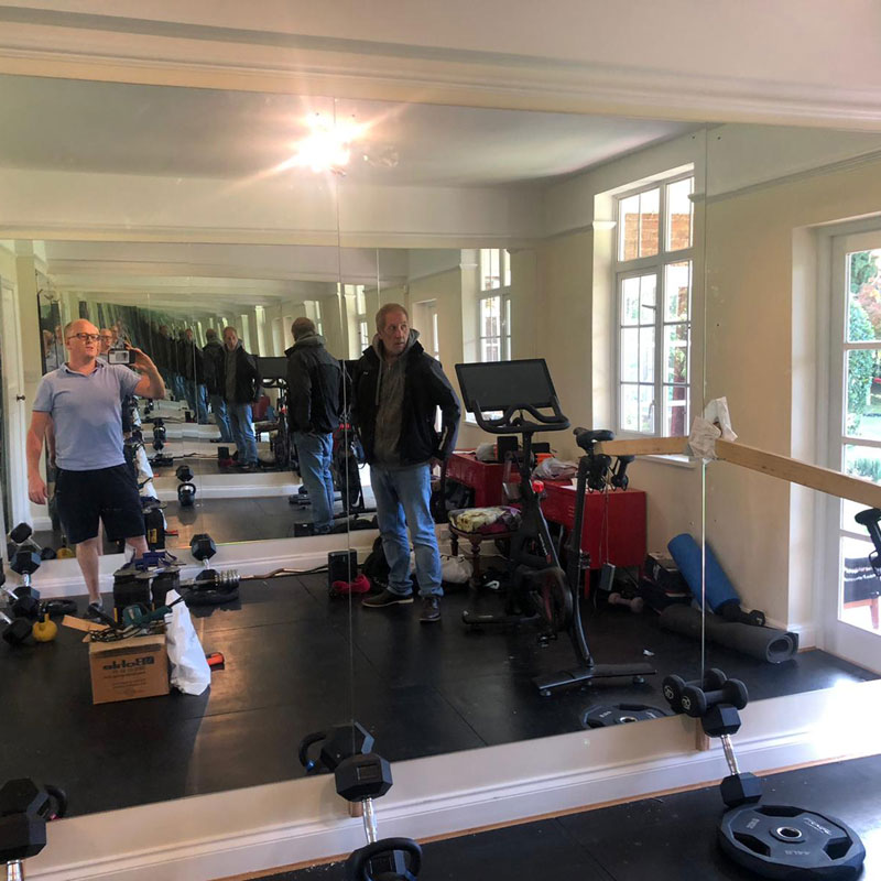 Gym mirrors in Richmond, London