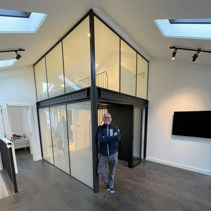 Interior domestic glazing