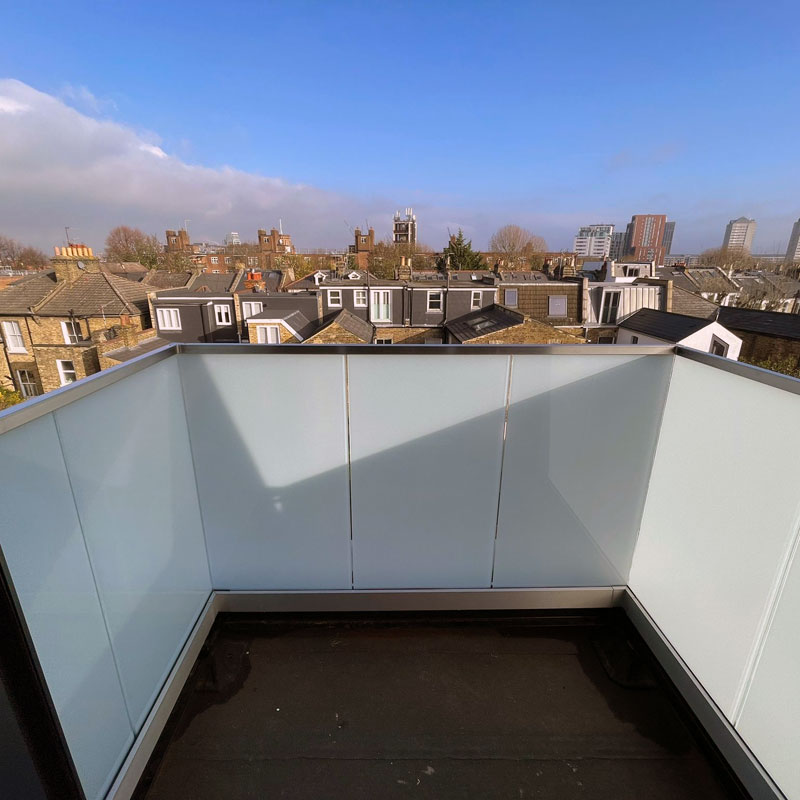 Glass Balustrades in Chiswick