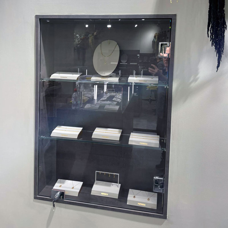 bespoke shop display cabinets, Covent Garden