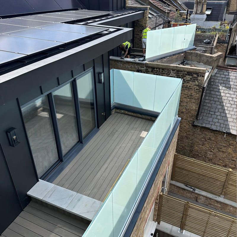 Glass balustrades by Amatola Glass