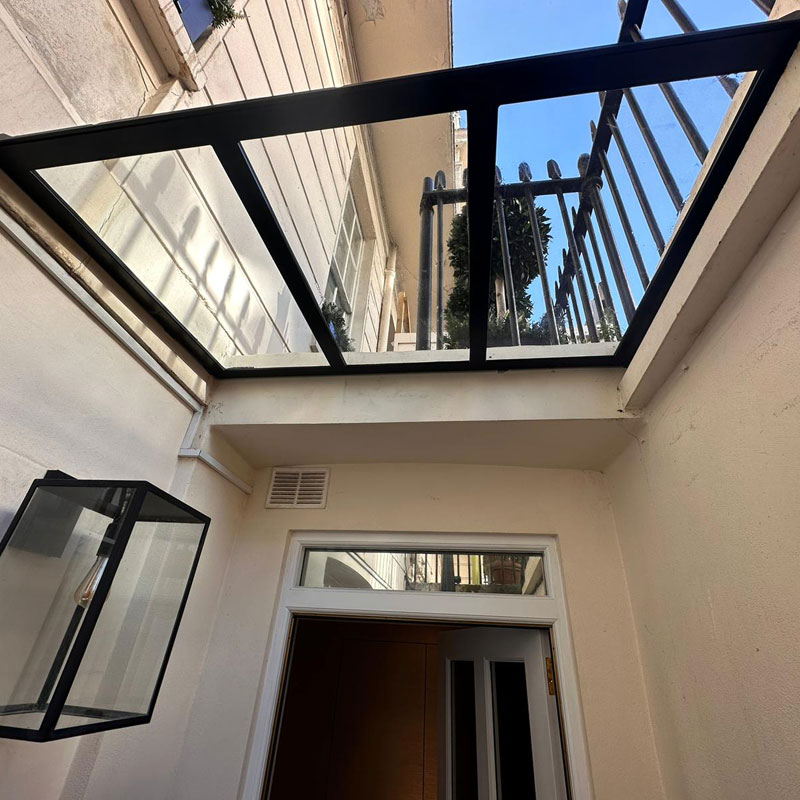 Glass porch London