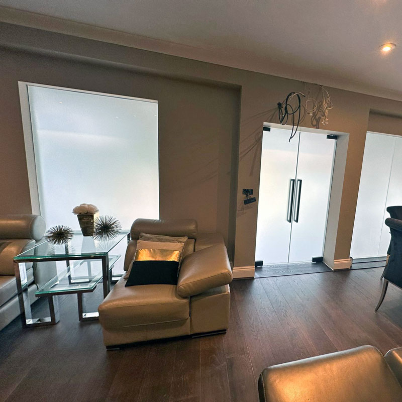 Glass doors in London