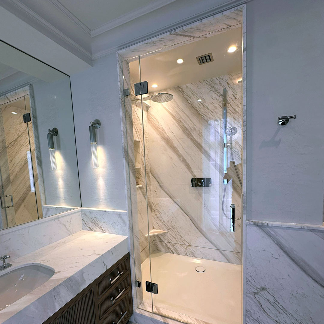 Bespoke wetroom glass in Richmond