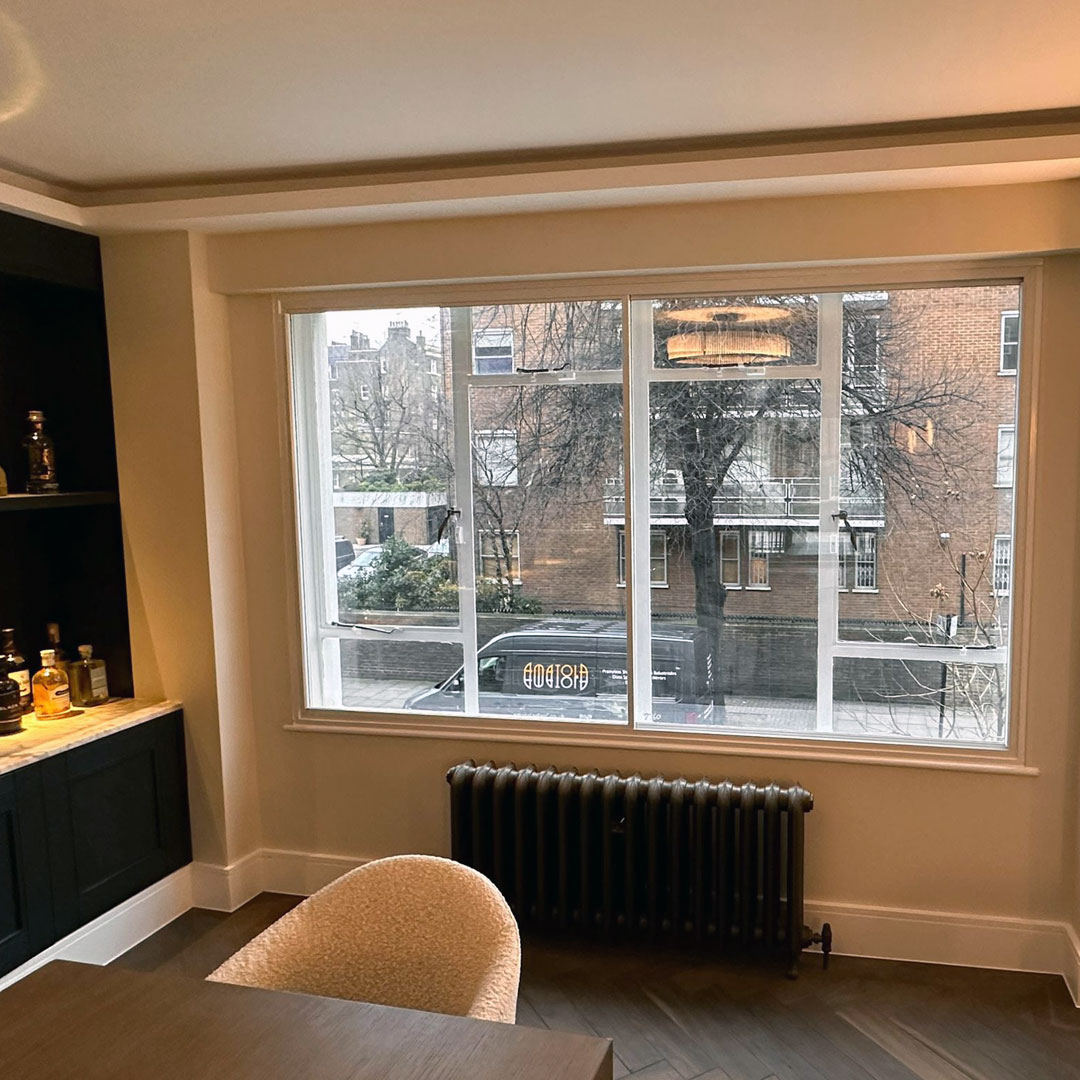 Secondary glazing for a home in Hampstead