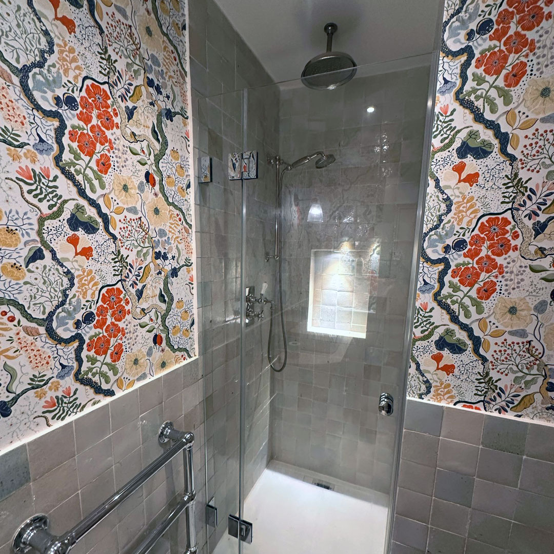 Bespoke glass cubicle doors