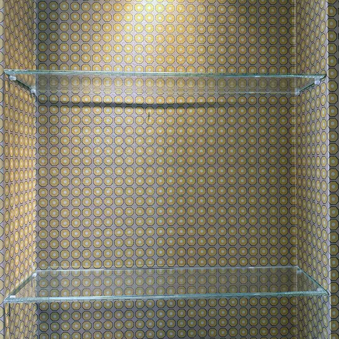 Glass shelves