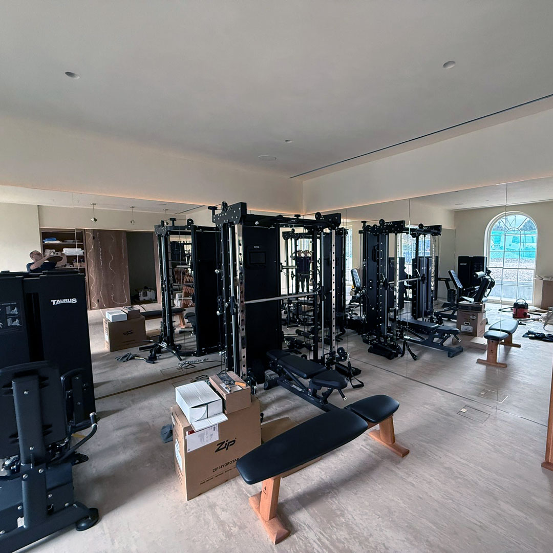 Bespoke gym mirrors in London