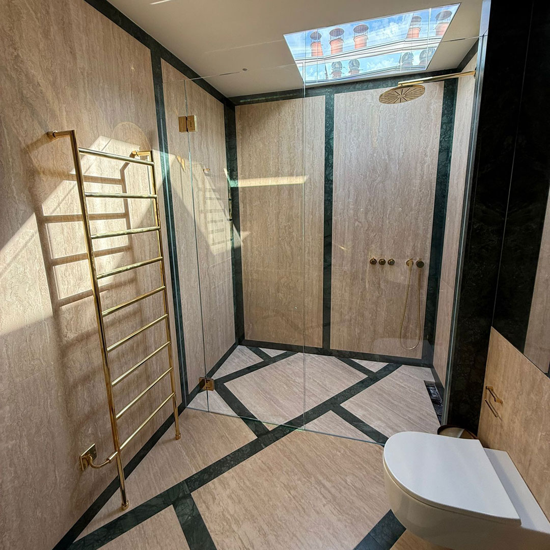 Bespoke wet room in chelsea